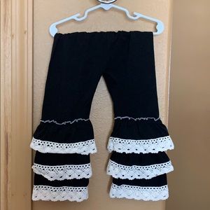 Legging ruffles bells